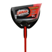 Libman High Power 13 in. W Stiff Recycled Plastic Broom with Dustpan 905